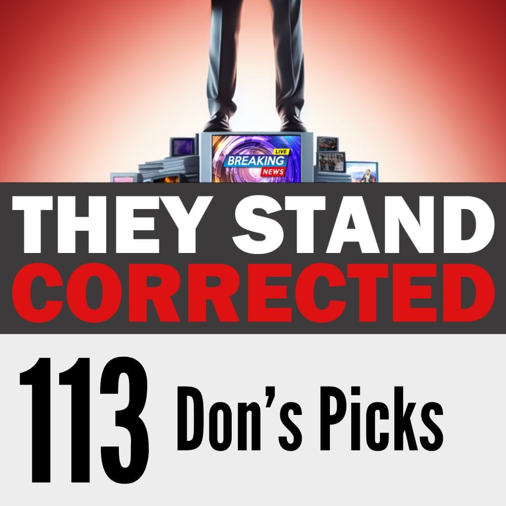 Episode 113: Don’s Picks
